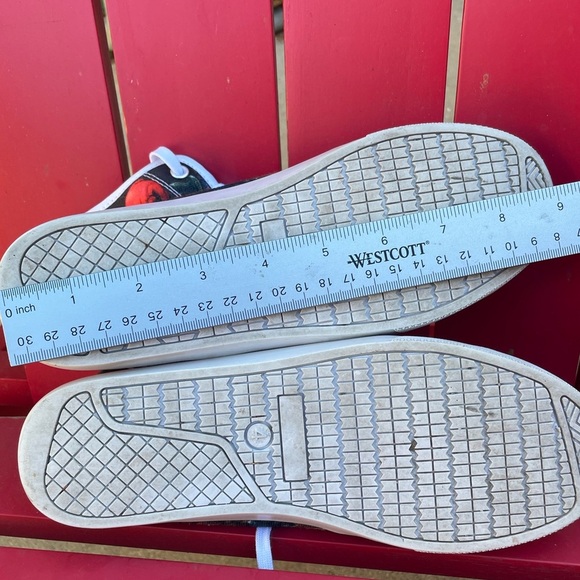 Deadpool Theme Shoes Canvas High Top Size 4 Unisex - Picture 12 of 12